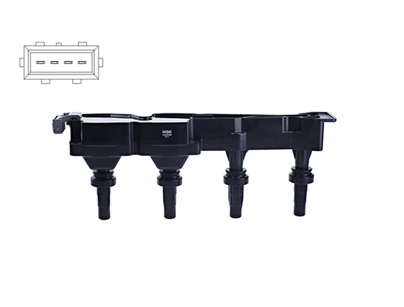 Катушка зажигания Peugeot 1007, Peugeot 206, 207, Peuget 307, 308 I, Peugeot Partner 1,6L (2000-2014)