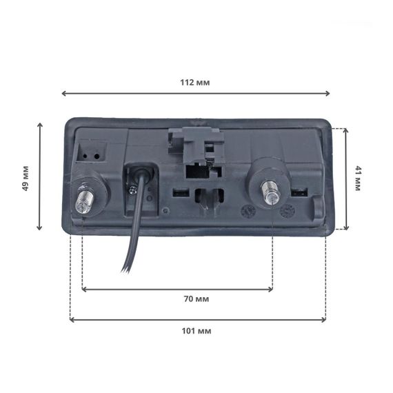 Камера заднього огляду (штатна) серії QIV QQAU/VW 8002 (K 2052) | Зображення 1