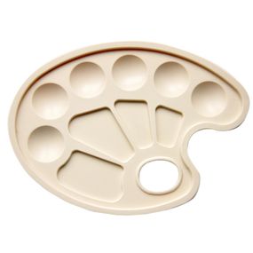 Палітра для малювання Овальна Атлас AS-0017, 23 х 17,5 см