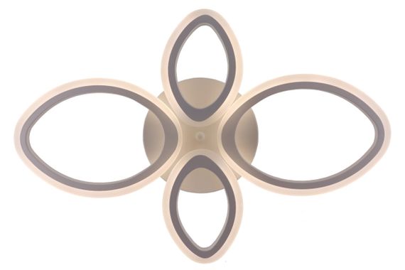 Люстра світлодіодна стельова LED світильник для квартири на стелю лед з пультом 25613 Білий 11х40х62 см. | Зображення 5