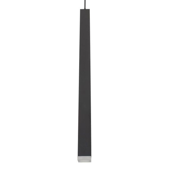 Люстра подвесная тубус LED 10W NW BK (AL-707S/1) | Зображення 1