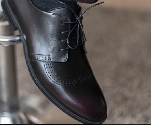 Бордовые туфли из кожи 39 размера | Зображення 2