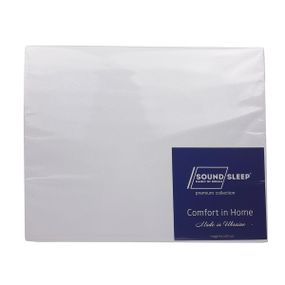 Наматрацник SoundSleep Defense водонепроникний з бортом 90х200 см 110г білий (2800004622165)