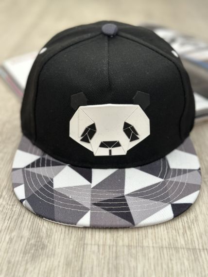 Кепка снепбек (Snapback) Панда Черный 56-61р (9070) | Зображення 1
