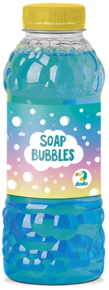 Мильні бульбашки Dodo Mega Bubbles Принцеси 450 мл з тарілочкою