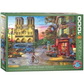 Пазл Eurographics Закат Нотр-Дам Доминик Дэвисон, 1000 элементов (6000-5530)
