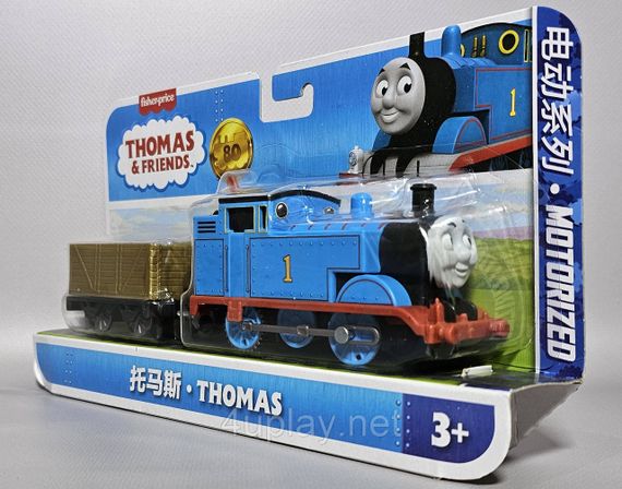 Классический моторизованный поезд Томас из юбилейной серии к 80-летию Thomas & Friends Оригинал Fisher-Price | Зображення 4