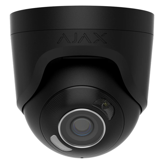 Ajax TurretCam HL (8 Mp/4 mm) black IP відеокамера - Камери