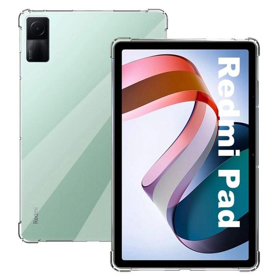 Силіконовий чохол бампер Primolux Silicone для планшета Xiaomi Redmi Pad 10.61" - Clear | Зображення 1
