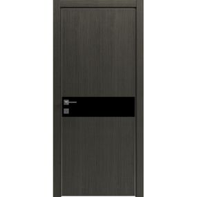 Двері міжкімнатні Rodos MODERN Flat 2 Графіт