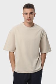 Чоловіча Футболка Sun`s House  розмір: 2XL\3XL Бежевий (арт. RY-U0104M-Cream)