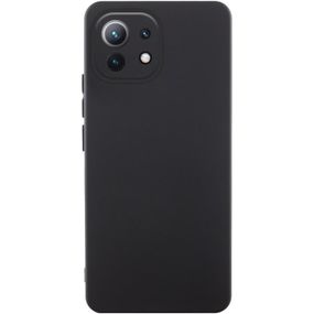 Чохол Silicone Cover Ummi Lakshmi Full Camera (AA) для Xiaomi Mi 11 Lite Чорний / Black