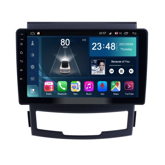 Штатна магнітола Torssen SsangYong Korando 11-13 FL9 4+64Gb 4G Carplay DSP | Зображення 1