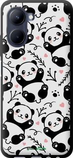 Чохол на Realme C33 Панди "4318b-2870-2448"