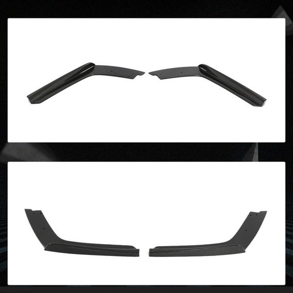 Накладки на задній бампер Flap V2 (для F82/F83, Карбон) для BMW 4 серія F-32 2012-2020 рр | Зображення 1