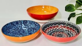 Салатник Olens Тригір'я 102-603 25.5х7.5 см
