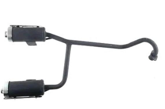Глушитель   ATV   110/125   (двойной, черный)   FLD