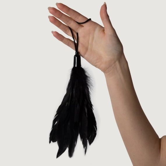 Перья для щекотания Adrien Lastic Prestige черные Sex Aura | Зображення 2