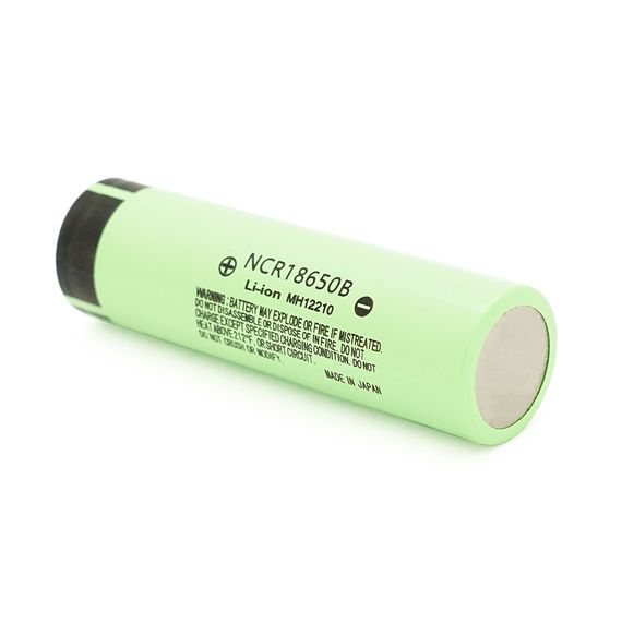 Акумулятор 18650 Li-Ion Panasonic NCR18650B, 1500mAh, 6.8A, 4.2/3.6/2.5V | Зображення 2
