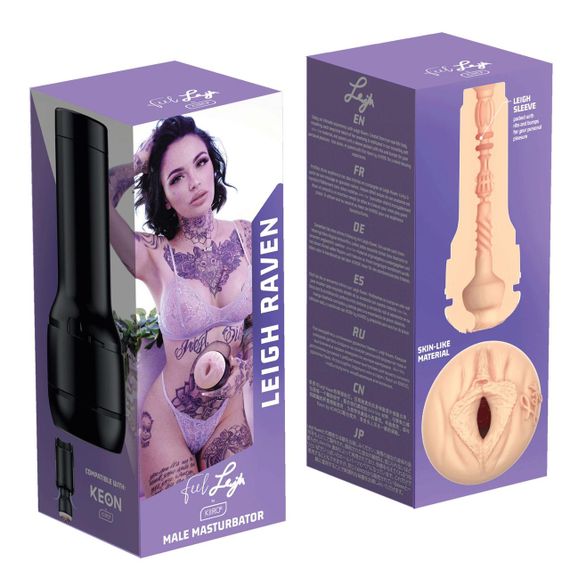 Мастурбатор Kiiroo Feel Leigh Raven, копия вагины порнозвезды Sex Aura | Зображення 9