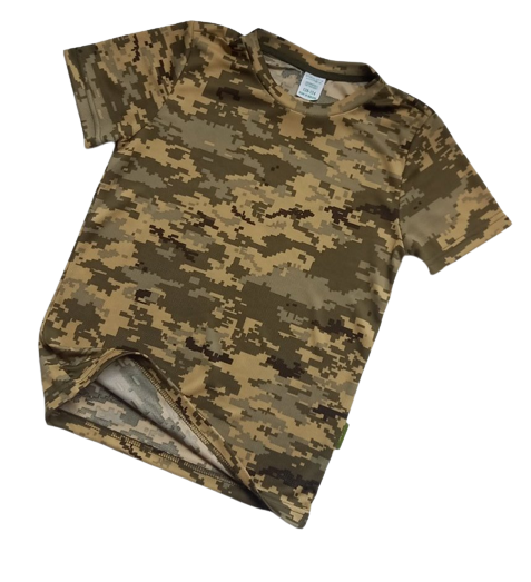 Футболка дитяча ARMY KIDS камуфляж Піксель Air Touch | Зображення 3
