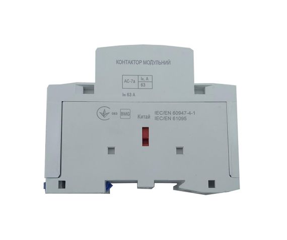 Контактор модульный КМ-2-63-11 63А 230AC 1NO-1NC 2р 2мод. Ny95503825 | Зображення 2