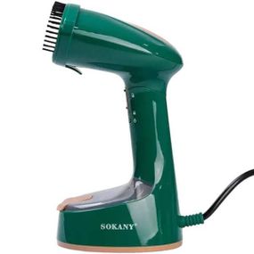 Отпариватель ручной вертикальный 120мл 1300Вт SOKANY SK-3065 Зеленый