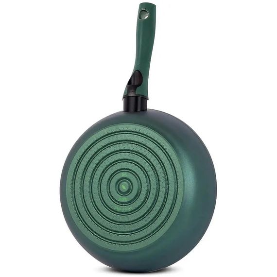 Сковорода гриль TVS Eco Ok Induction 4N346263310001 28 см зеленая | Зображення 1