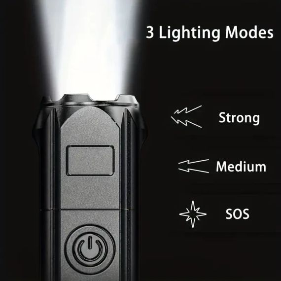 Високопотужний Перезаряджуваний Ліхтарик APOLLOFIRE  800mAh | Зображення 1