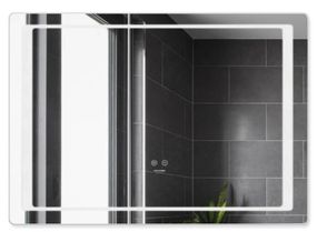 Дзеркало Kroner KRM Spiegel HR2 - 7050 з LED-підсвічуванням та антизапітнінням (CV030032)