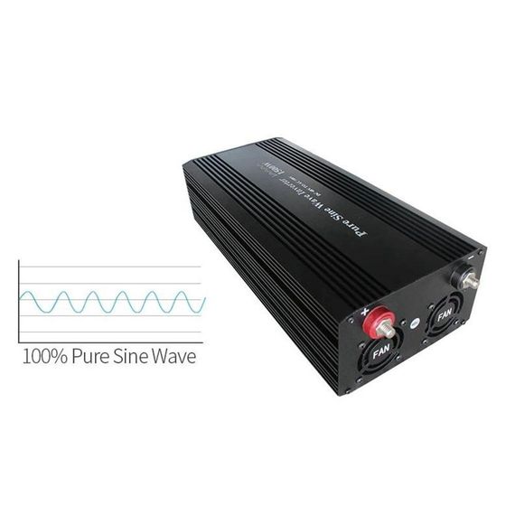 UPS Інвертор 1500/3000W 12/220 ДБЖ інвертор із зарядним пристроєм Чистий синус | Зображення 3