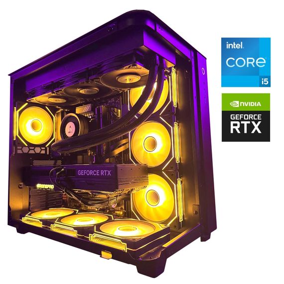Ігровий ПК GAMING PC Tower / Intel Core i5-14600KF (14 (20) ядер по 3.5 - 5.3 GHz) / 32 GB DDR4 / 1000 GB SSD / nVidia GeForce RTX 3080, 10 GB GDDR6X, 320-bit б/в