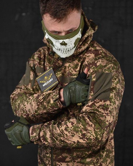 Весенняя тактическая куртка софтшел  Military plus хищник  ВТ6705 | Зображення 7