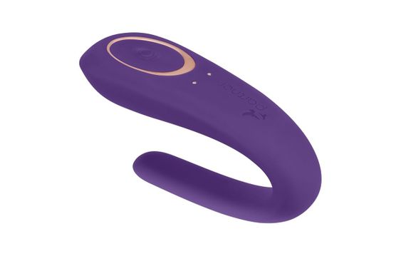 Вібратор для пар Satisfyer Double Classic — U-форма, 1 мотор, силікон, IPX7, USB-зарядка, безпровідний | Зображення 1