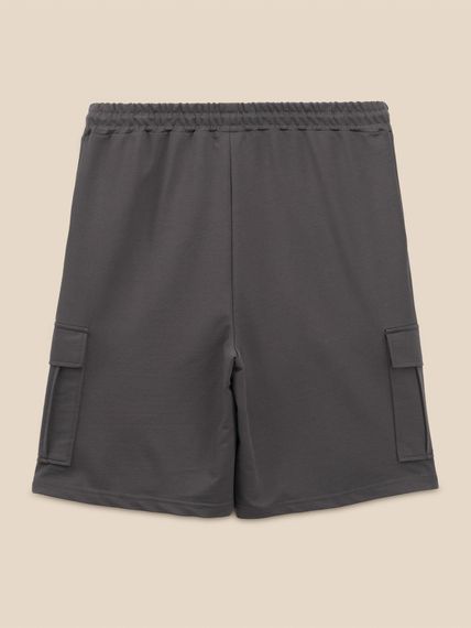 Шорти трикотажні однотонні чоловічі LAWA MBC02331 M Графітовий shop (2000999609862) | Зображення 2