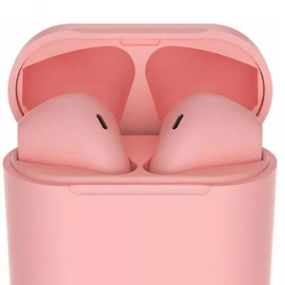 Навушники бездротові i19 Рожеві