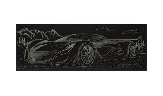 Гравюра Панорама Економ ГрВ2 Danko Toys, у пакеті (4820150912222) Автомобіль Вид 3