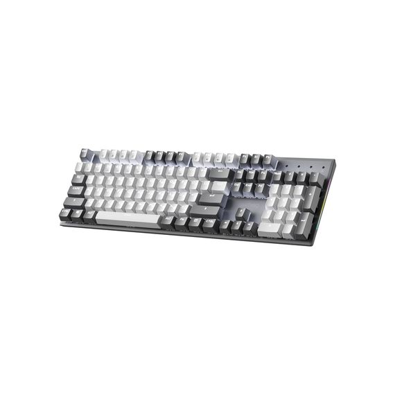 Клавіатура GamePro Genesis Metallic MK144G Outemu Red Switch USB UA Gray (MK144G) | Зображення 1