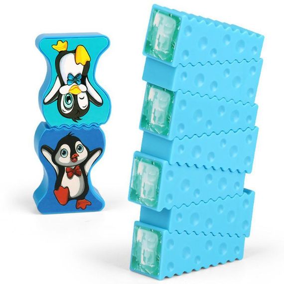 Настольная интерактивная игра Ummi 707-B18 Penguin Ice-stacking Game Blue | Зображення 1