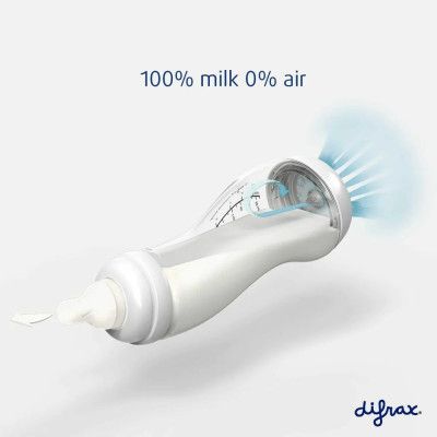Набор для кормления новорожденных Difrax S-bottle Natural 4 антиколиковые бутылочки, 2 пустышки (603) | Зображення 5