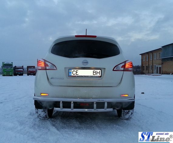 Задняя дуга AK (нерж) для Nissan Murano 2008-2014 гг | Зображення 1
