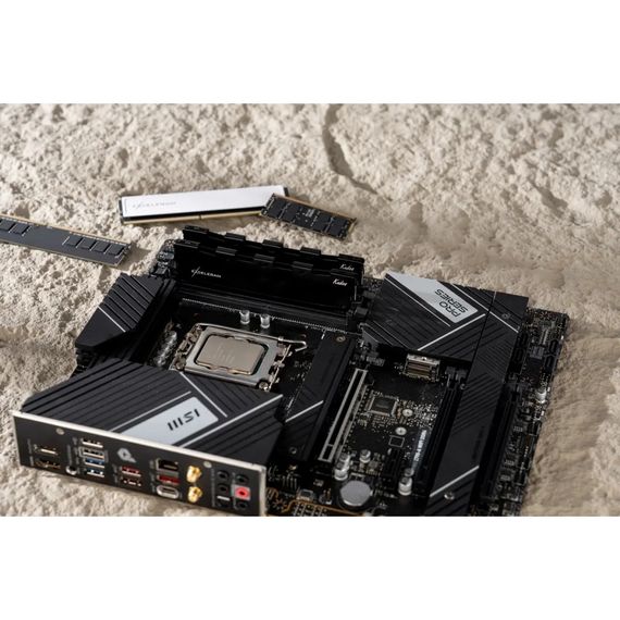 Модуль пам'яті для комп'ютера DDR5 16GB 6400 MHz Black Kudos eXceleram (EK50160643039C) | Зображення 2