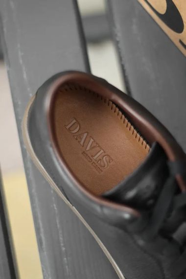 Удобные кожаные кеды Davis 45 размер | Зображення 3