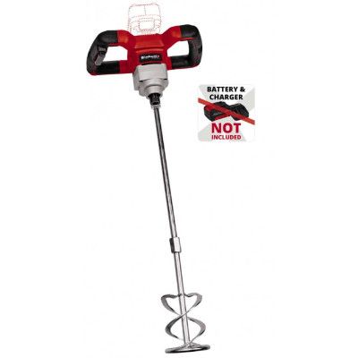 Миксер строительный Einhell TE-MX 18 Li - Solo, 18В, PXC, М14, 0-620 об/мин, 1.9 кг (без АКБ и ЗУ) (4258760)