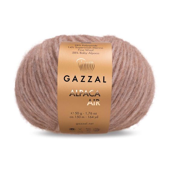 ALPACA AIR № 76 пряжа для в'язання Gazzal