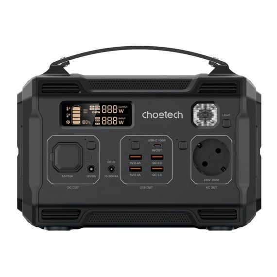 Портативна зарядна станція Choetech 300W*