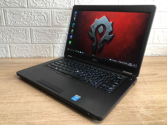 Ігровий Ноутбук Dell E5450 2 ВІДЕОКАРТИ + Core I5-5300u + IPS FULL HD + 8/256 | Зображення 1