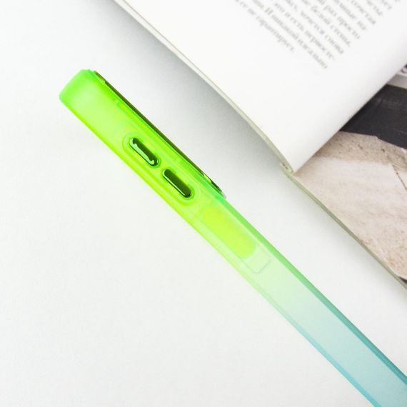 Чохол TPU+PC Fresh sip series для Samsung Galaxy A24 4G Бірюзовий / Лимонний | Зображення 3