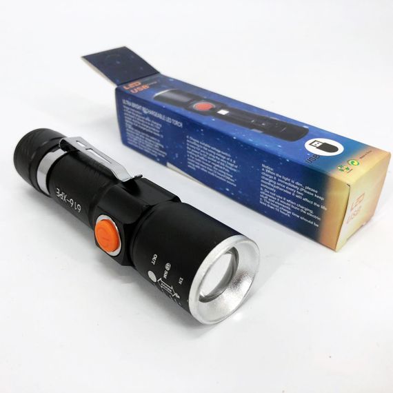 Многофункциональный тактический фонарь, Светодиодный фонарик Аккумуляторный фонарь VF-32 | Зображення 1