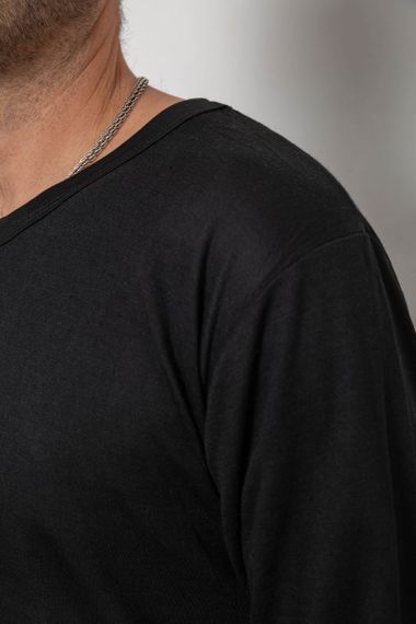 Термобелье мужское  -уценка, цвет черный, 241R0107-U-3 | Зображення 3